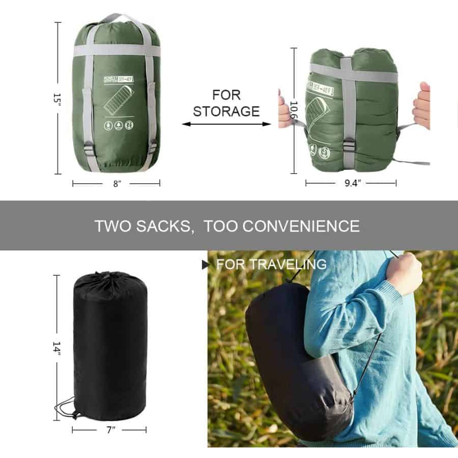 Honest outfitters sleeping bag - photo 2