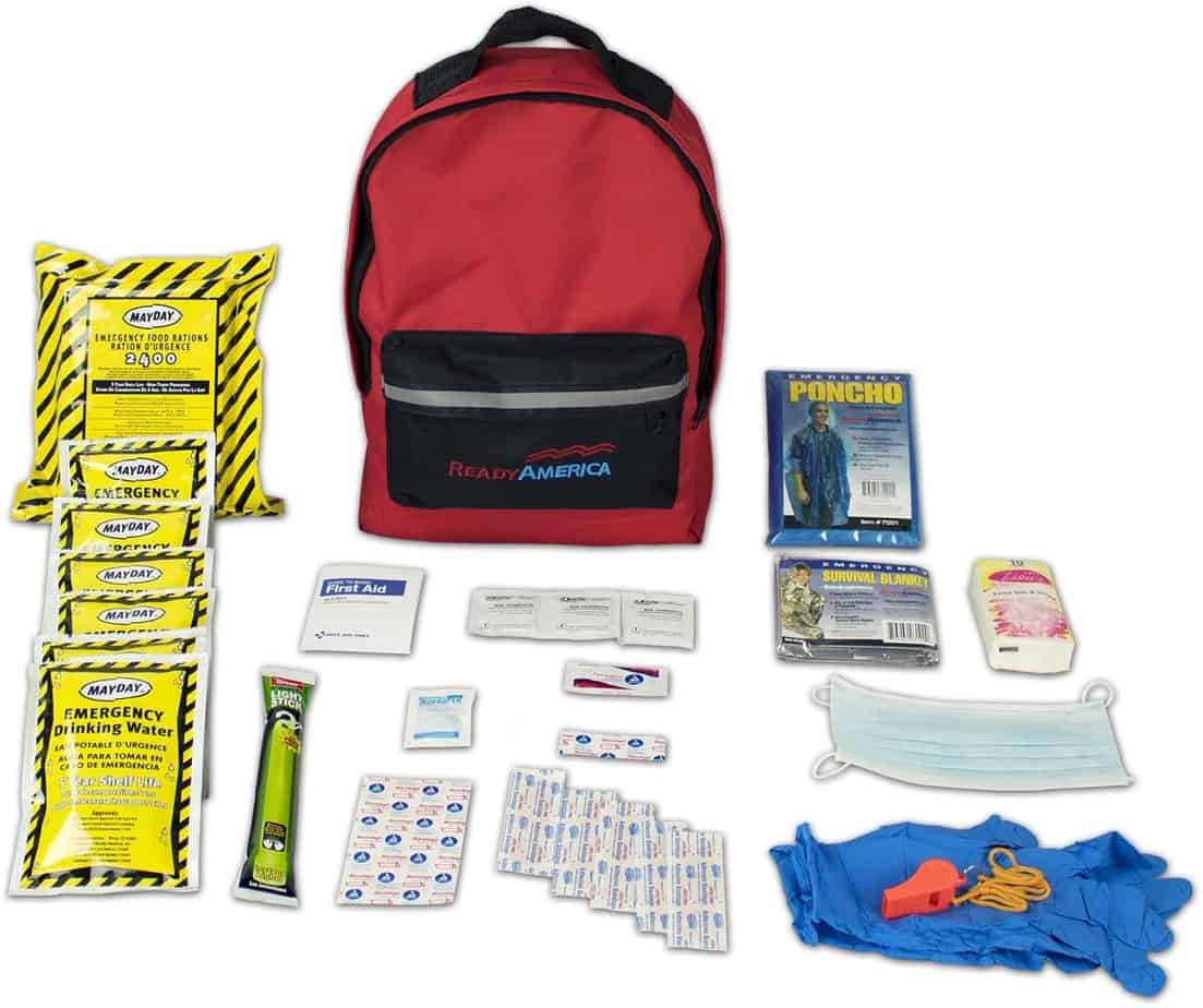 Ready America 70180 Emergency Kit 1 Person Backpack 2