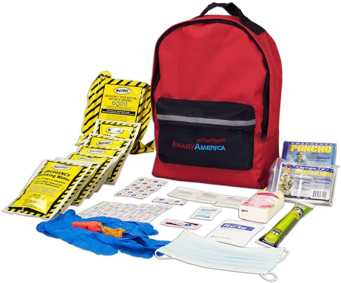 Ready America 70180 Emergency Kit 1 Person Backpack