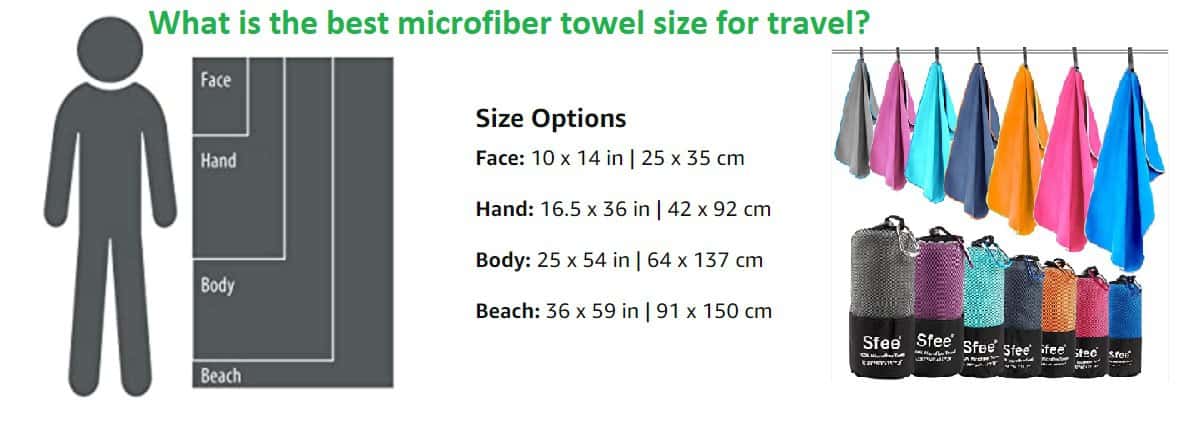 Size of towels