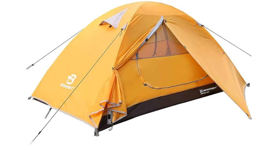 Bessport Backpacking Tent Orange