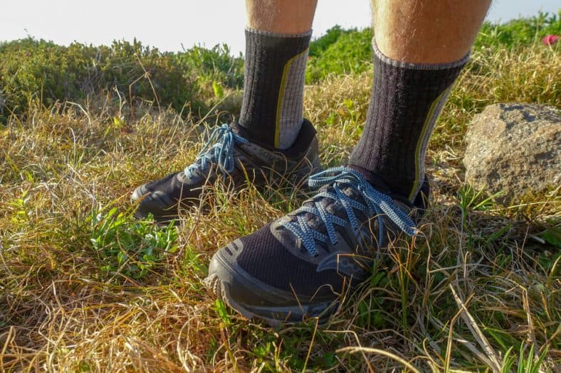 SUPERBHUNT Men Women 3-5 Pack Wicking Socks High Performance Fast Dry Socks for Trekking Hiking Camping in Gift Box