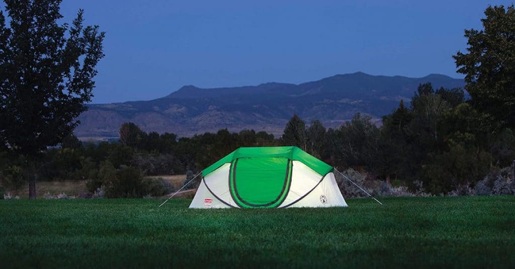 Coleman 4-Person Pop-Up Tent at mounts