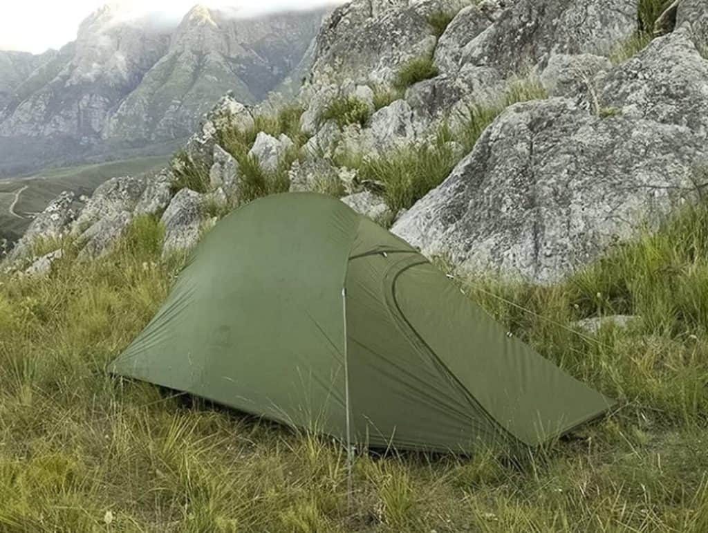 Green tent 1 person naturehike