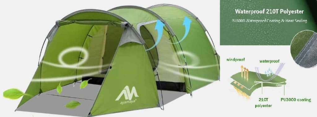 Tent for motorcycles