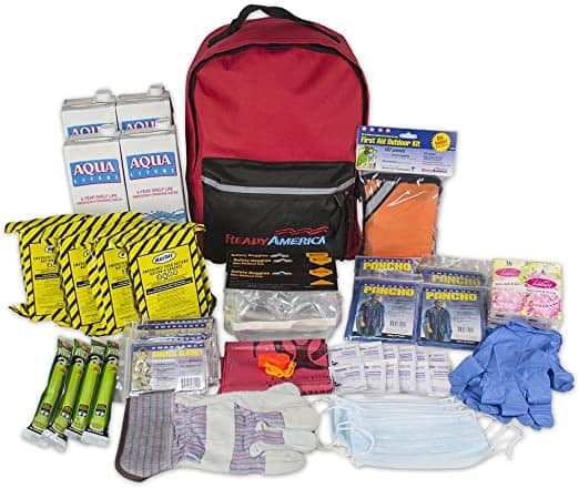 Ready America 70380 72 Hour Emergency Kit 4-Person