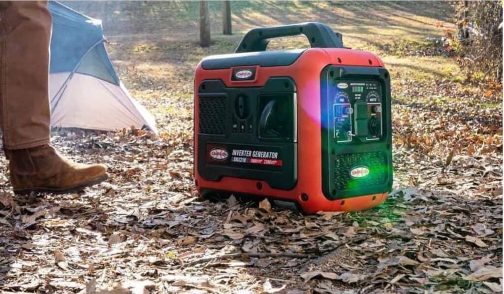Größe Generator für Camping